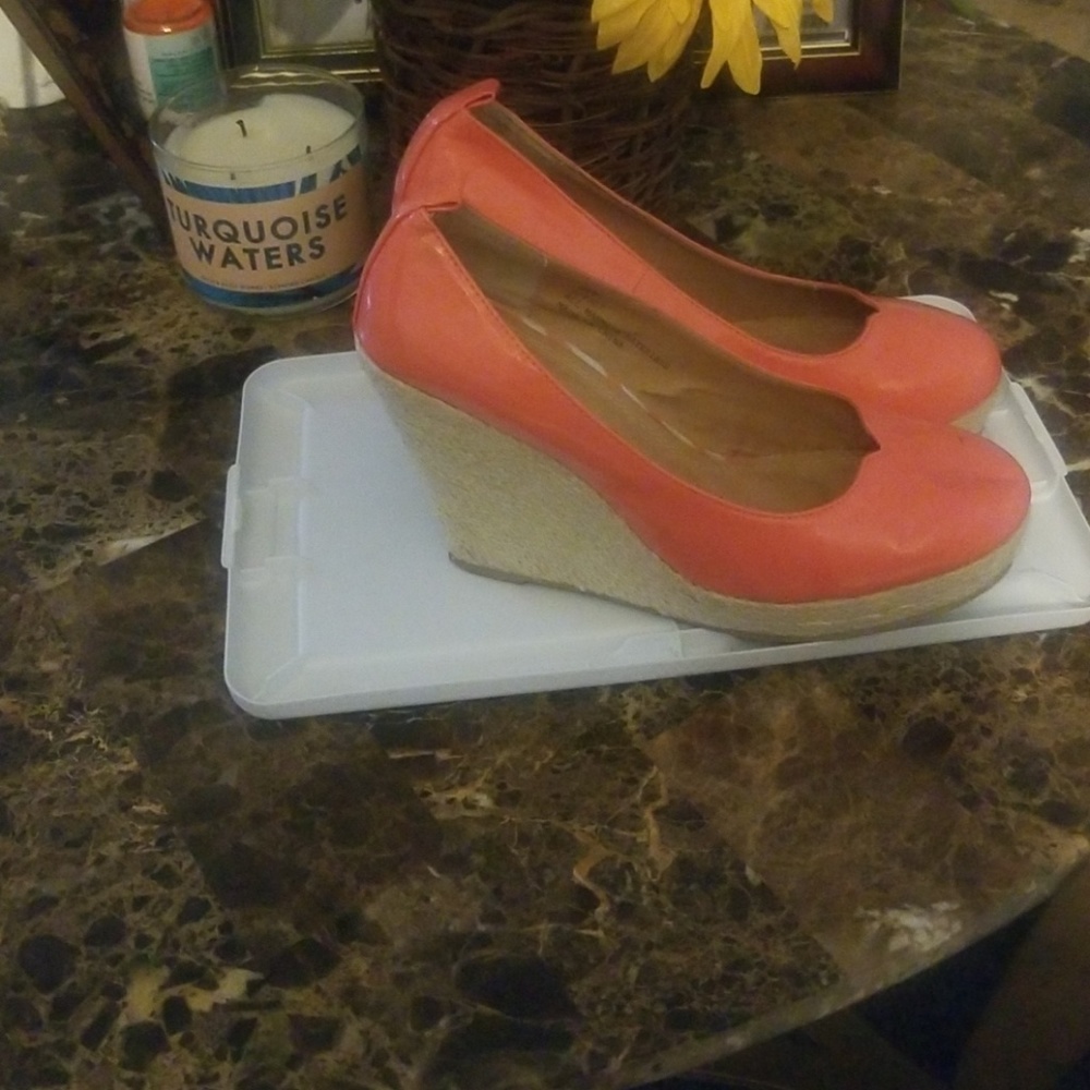 Peach wedges